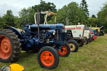 Aston Abbotts Fete 2025 - Tractor Display
