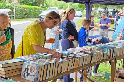 Aston Abbotts Fete 2025 - the Book Stall